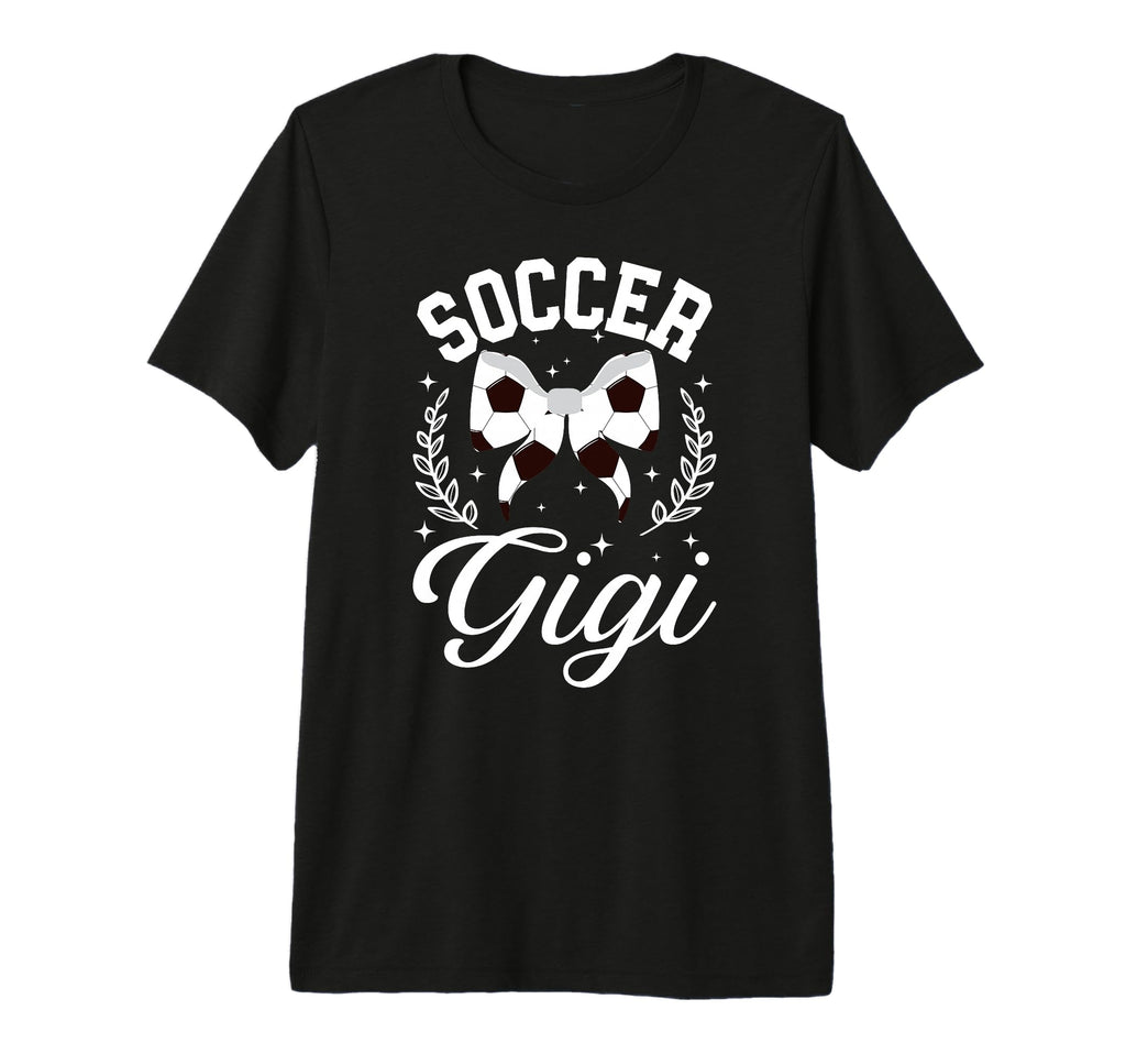 Soccer Gigi Grandma Gigi Soccer T-Shirt - Minimalist Print for Adults