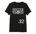 Soccer Mom Jersey Number 32 Favorite T-Shirt - Aesthetic Graphic Men Women