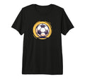 Soccer Ball Speech Bubble Soccer Coach Tri T-Shirt - Graphic Print Unisex