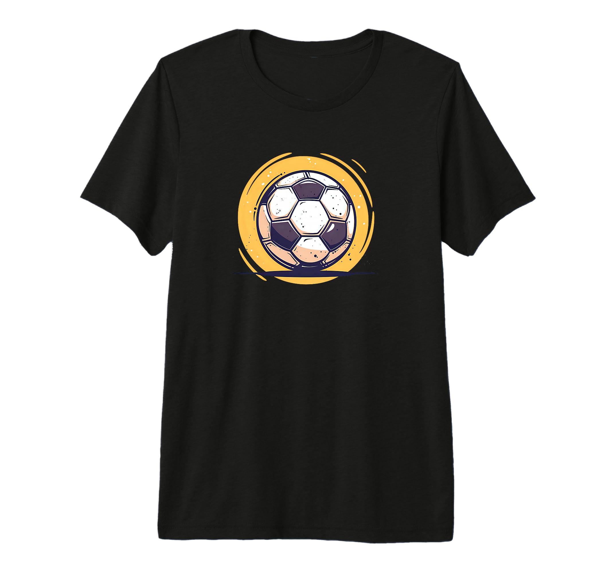 Soccer Ball Speech Bubble Soccer Coach Tri T-Shirt - Graphic Print Unisex