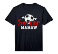 Mens Soccer Mamaw Grandma Mamaw Soccer T-Shirt - Graphic Print for Adults
