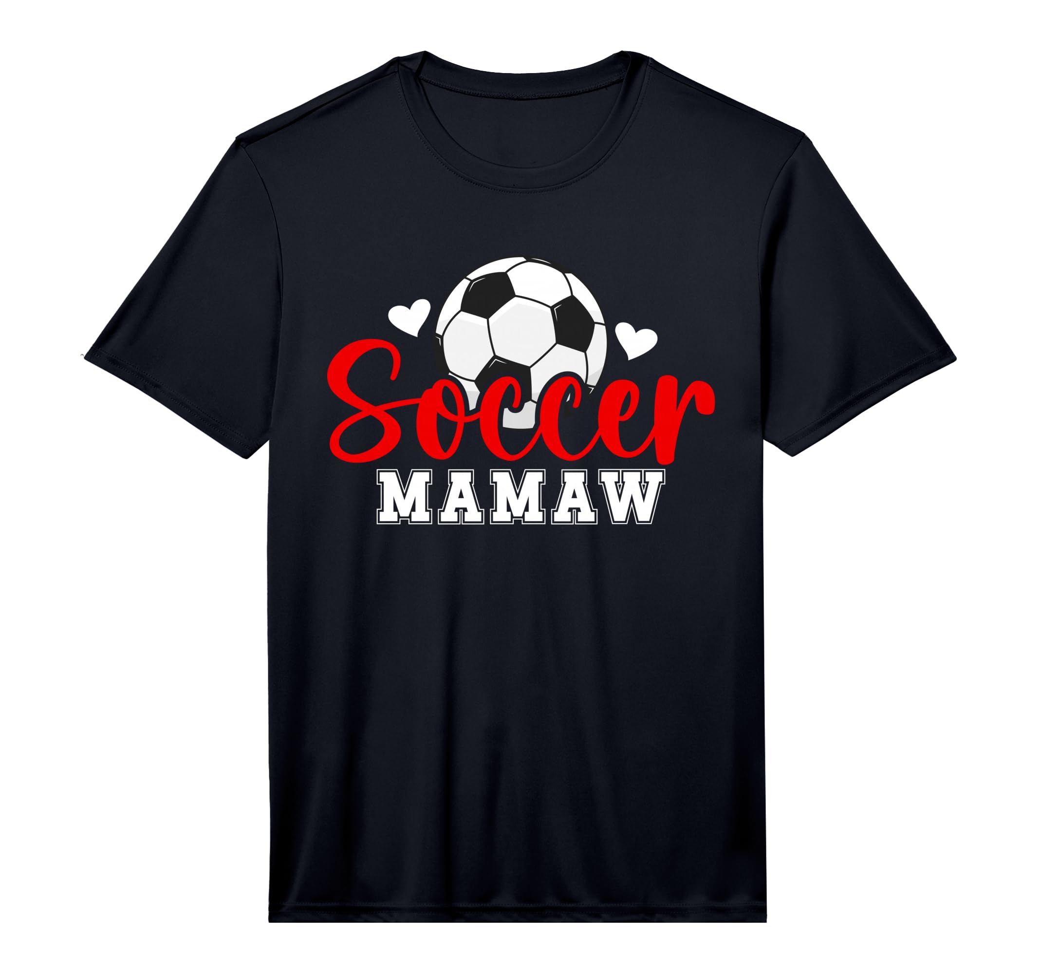 Mens Soccer Mamaw Grandma Mamaw Soccer T-Shirt - Graphic Print for Adults