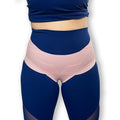 Women's Pelvic Support Belt - Uterus & Bladder Girdle | Postpartum Recovery, Pain Relief | High Waist Pink (Large)