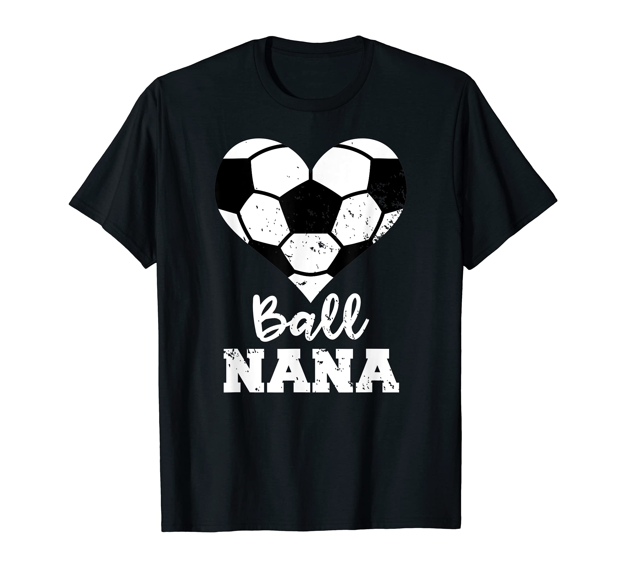 Ball Nana Funny Soccer Nana T-Shirt - Aesthetic Graphic for Adults