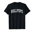 Bullpups Mascot Athletic Sports Name T-Shirt - Custom Art Print Men Women