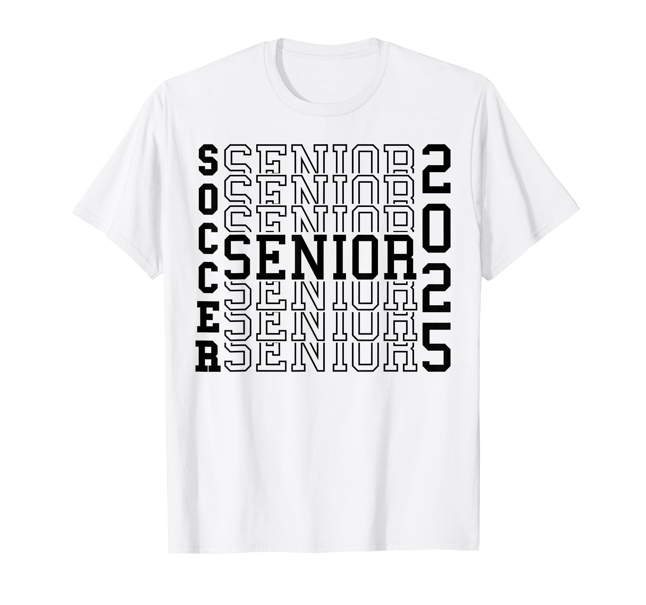 Soccer Senior Night Soccer T-Shirt - Casual Everyday Wear for Adults