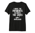 Mens Funny Soccer Goalie Dad Soccer T-Shirt - Fun Novelty Design Unisex