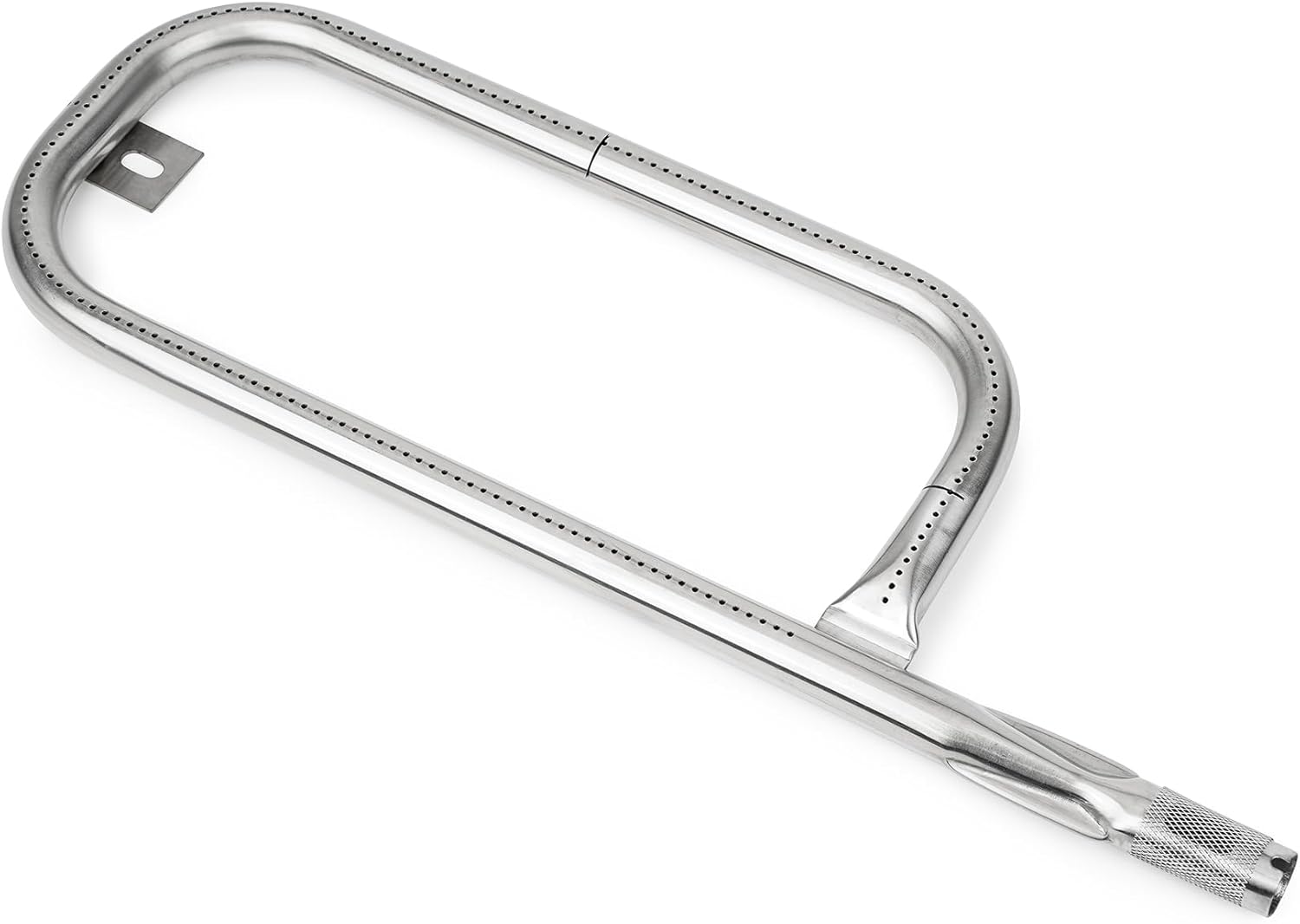 Stanbroil 17 Inch Grill Burner Tube for Weber Q1200, Q1000, Q100, Q120, Baby Q Gas Grill, 304 Stainless Steel 69957 Burner Tube for Weber 386001, 386002, 516002, 516001, 50060001, 51060001