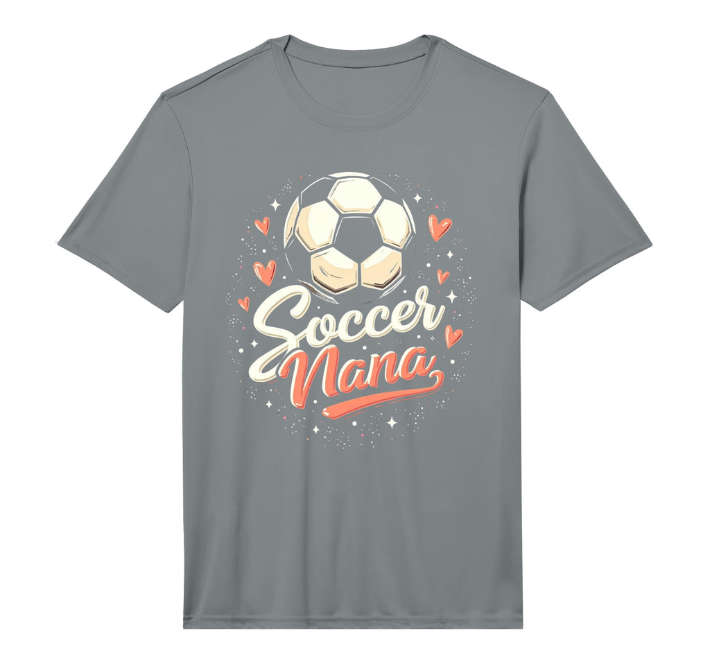 Proud Soccer Nana Funny Grandma Lover T-Shirt - Streetwear Style Men Women
