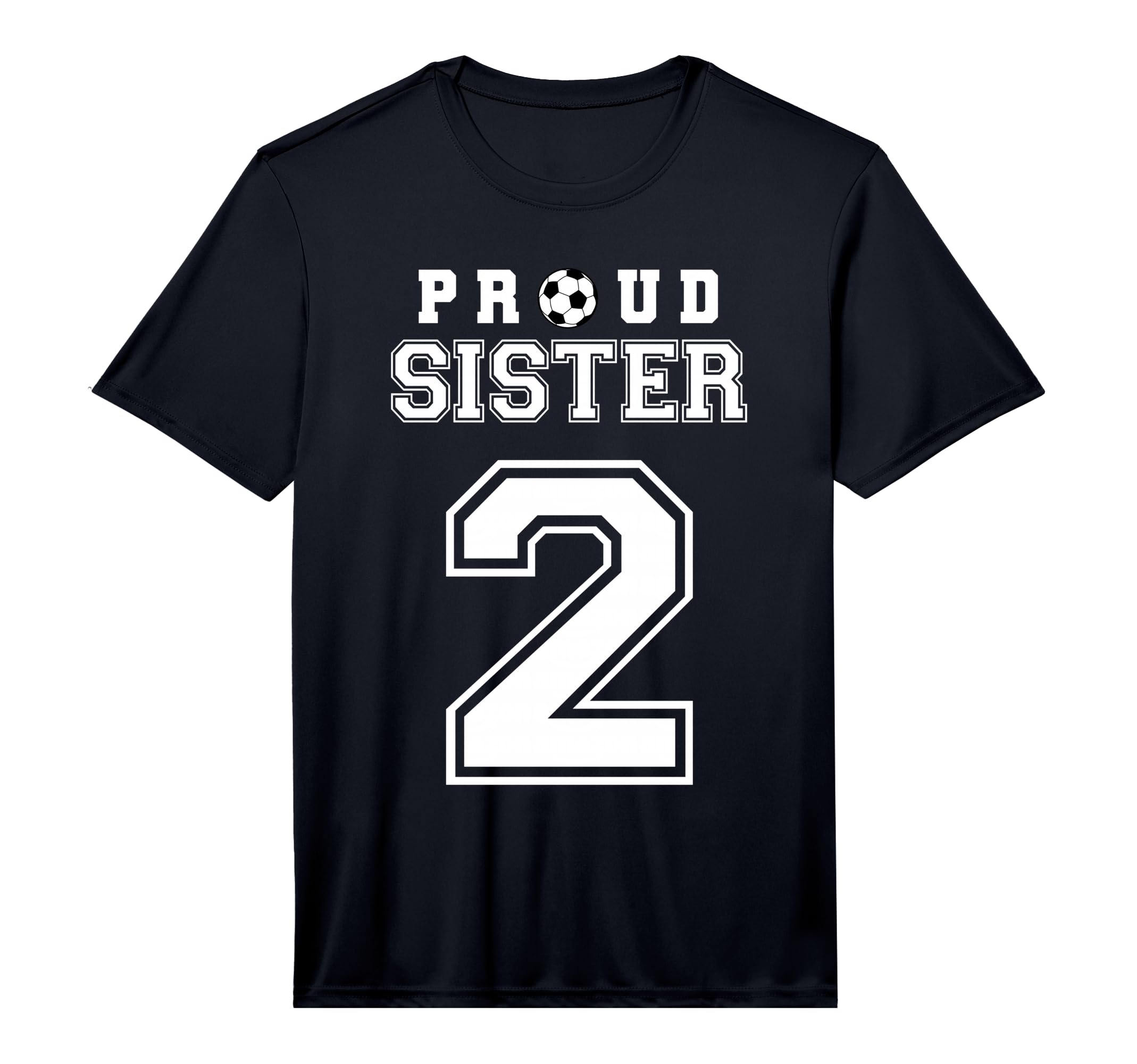 Number 2 Custom Proud Soccer Futbol T-Shirt - Trendy Graphic Men Women