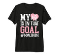Proud Ice Hockey Goalie Gigi Hockey T-Shirt - Minimalist Print Men Women
