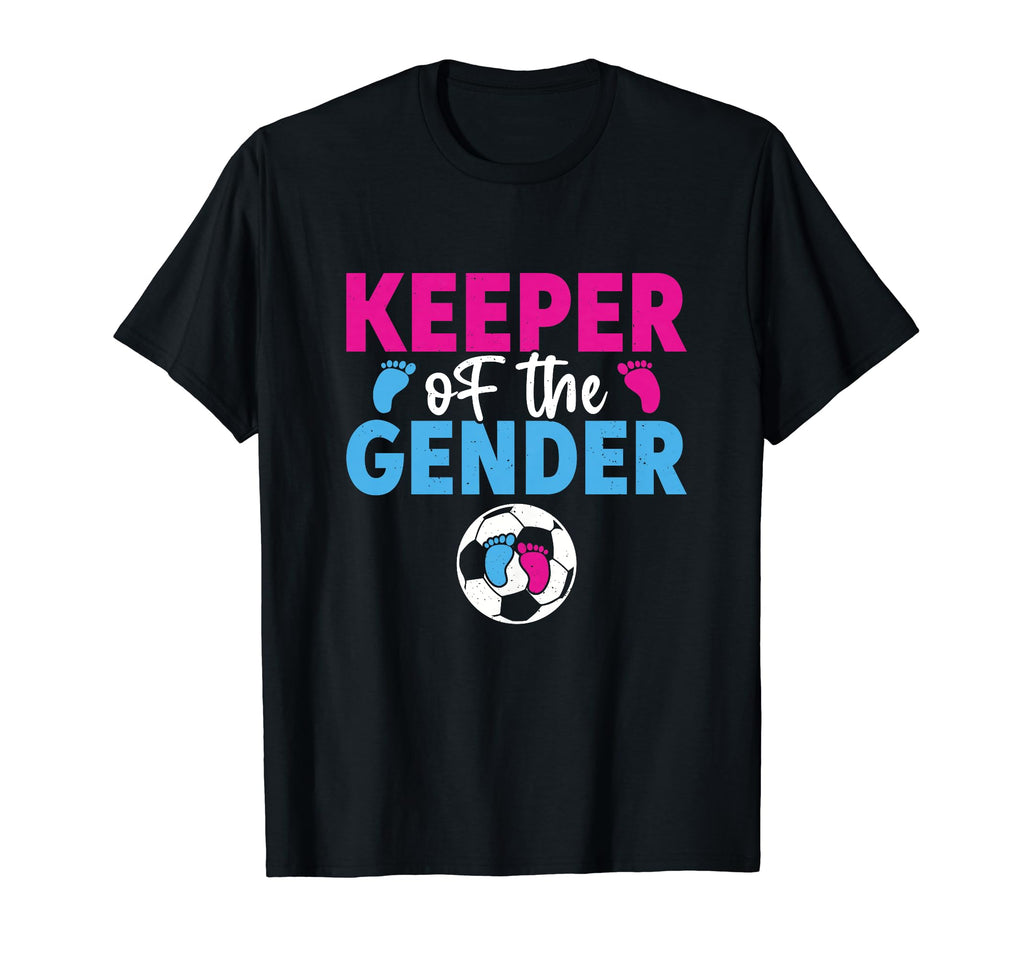 Keeper Gender Soccer Funny Gender T-Shirt - Aesthetic Graphic Unisex