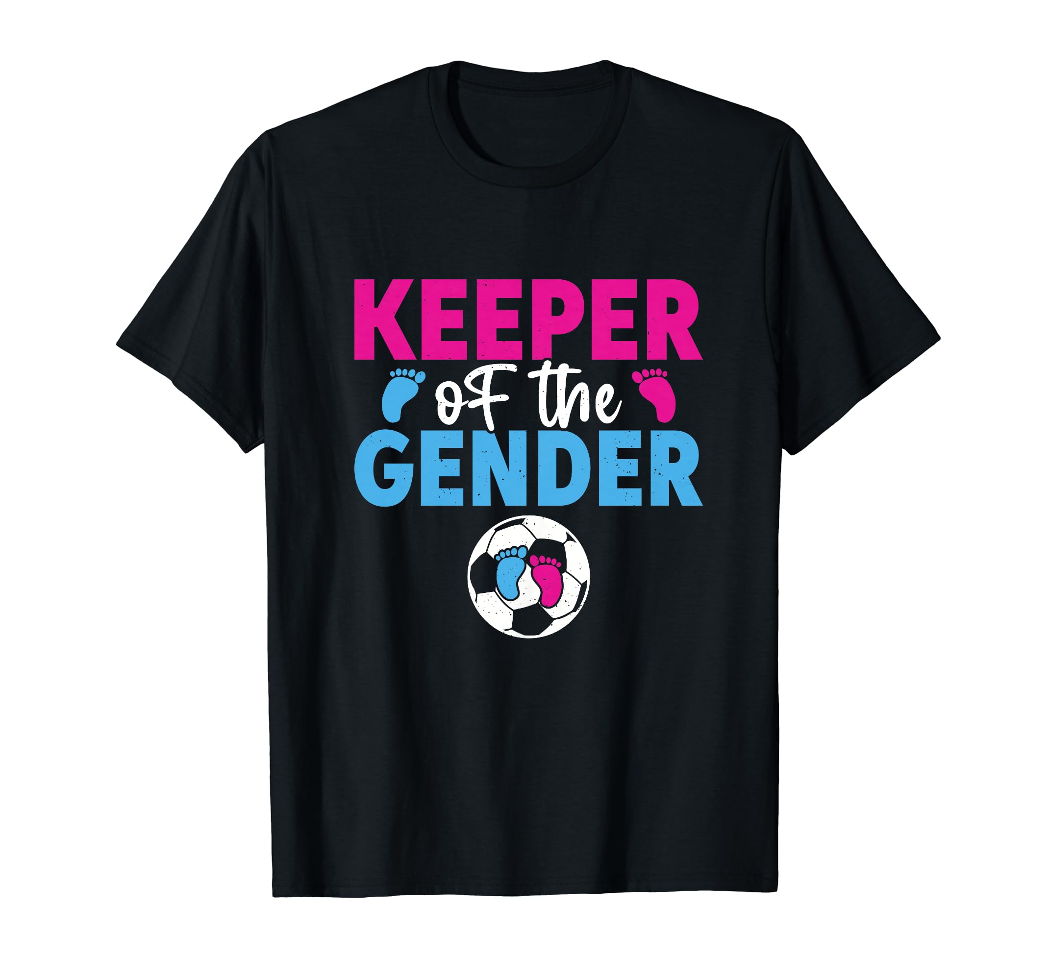Keeper Gender Soccer Funny Gender T-Shirt - Aesthetic Graphic Unisex