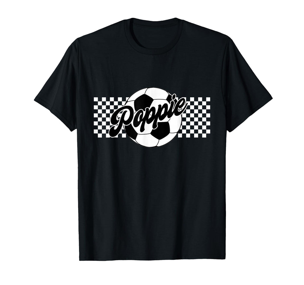 Soccer Poppie Soccer Sport Player Team T-Shirt - Novelty Apparel for Adults
