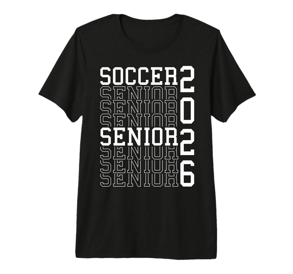 Soccer Senior Night Soccer Senior 2026 T-Shirt - Graphic Print for Adults