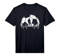 Football Heartbeat Football Player T-Shirt - Unique Graphic Men Women