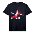 France National Soccer Team Jersey T-Shirt - Aesthetic Graphic Unisex