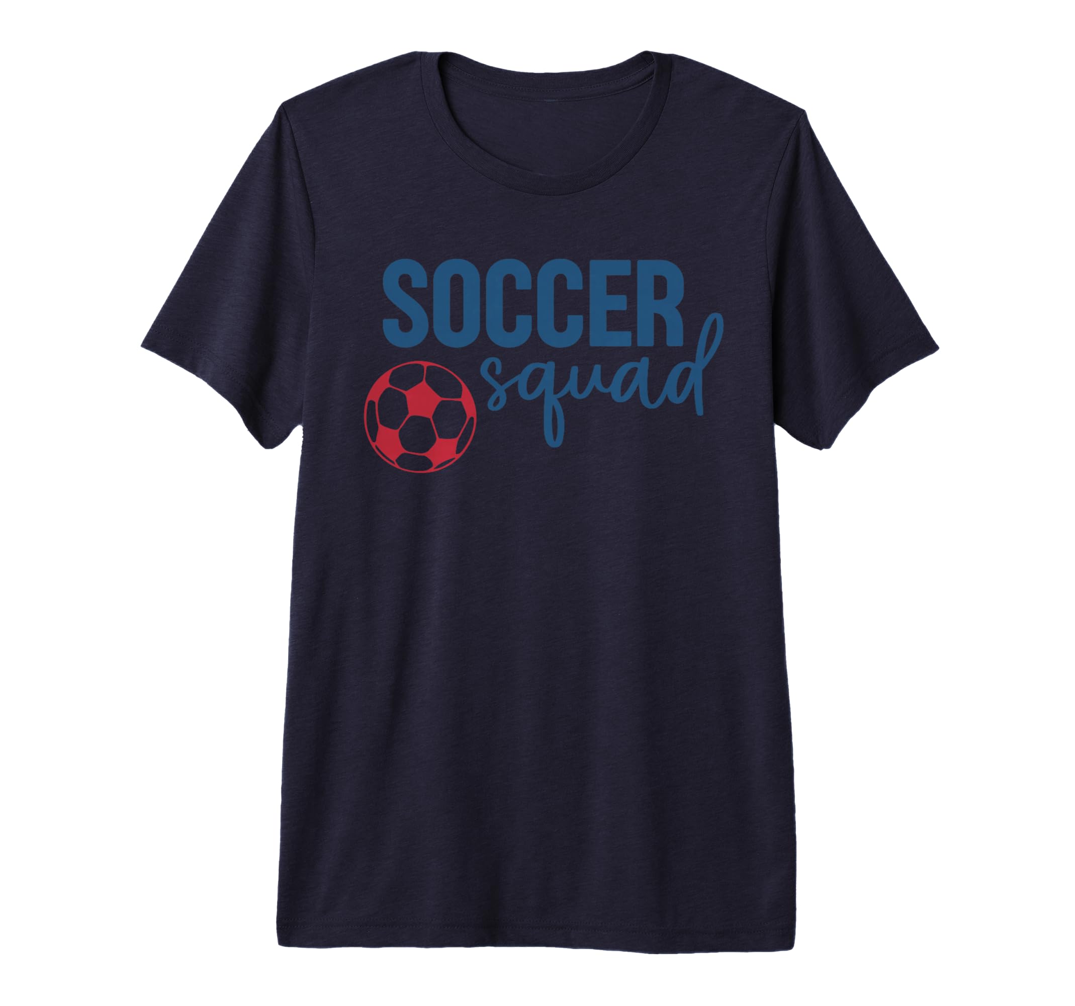 Soccer Squad Fan Training Soccer Team T-Shirt - Unique Graphic for Adults