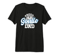 Mens Proud Hockey Goalie Dad T-Shirt - Fun Novelty Design for Adults