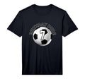 Birthday Dude Soccer Number 7 Performance T-Shirt - Custom Art Print Unisex