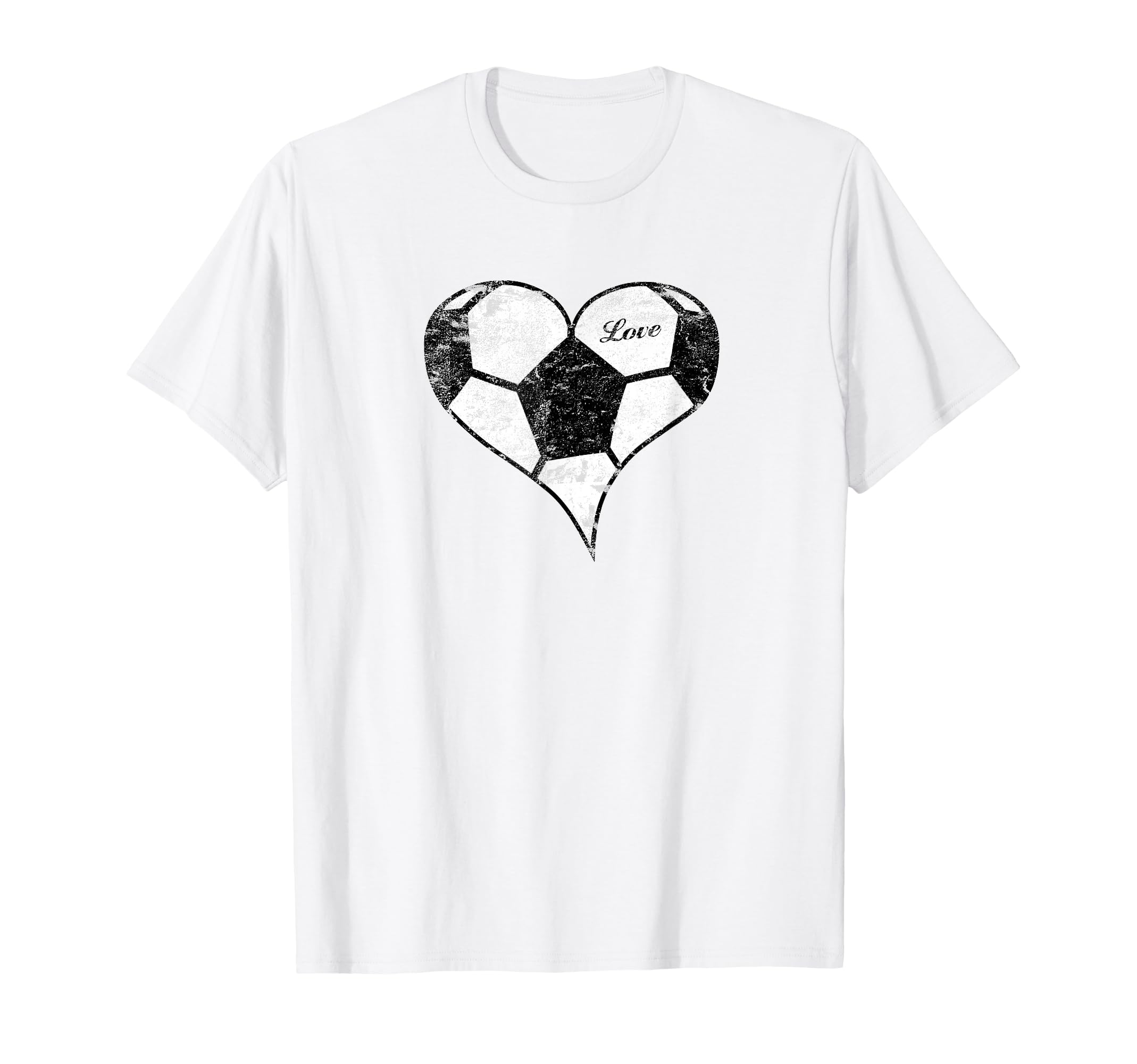 Soccer Love Soccer Heart Soccer Mom T-Shirt - Aesthetic Graphic Men Women