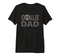 Ice Hockey Goalkeeper Dad Tri Blend T-Shirt - Novelty Apparel Unisex