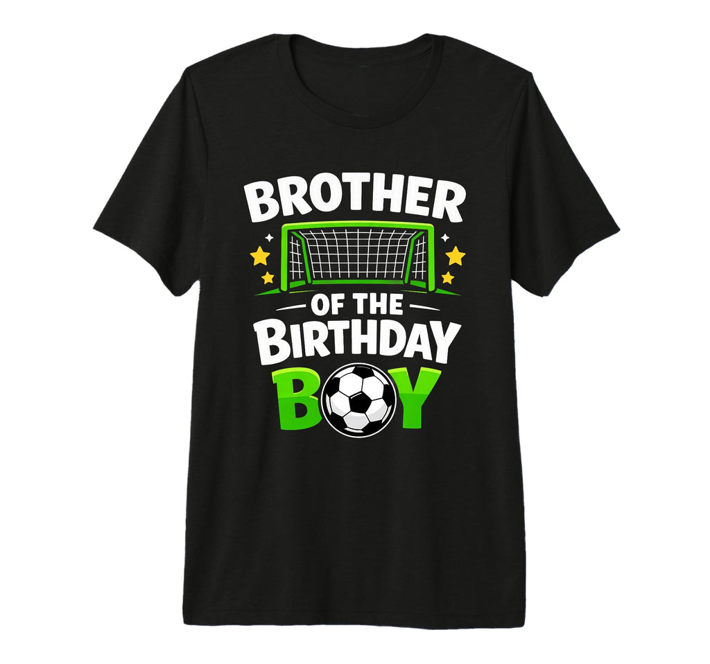 Brother Birthday Soccer Player Tri T-Shirt - Aesthetic Graphic Men Women