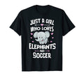 Just Who Loves Elephants And Soccer T-Shirt - Streetwear Style Men Women