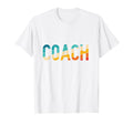 Coach Sport Soccer Basketball Football T-Shirt - Unique Graphic Men Women