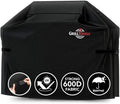 Heavy Duty BBQ Grill Cover for Outdoor Grill, 60 Inch – Waterproof, Weather Resistant, UV & Fade Resistant with Adjustable Straps – Gas Grill Cover for Weber, Charbroil