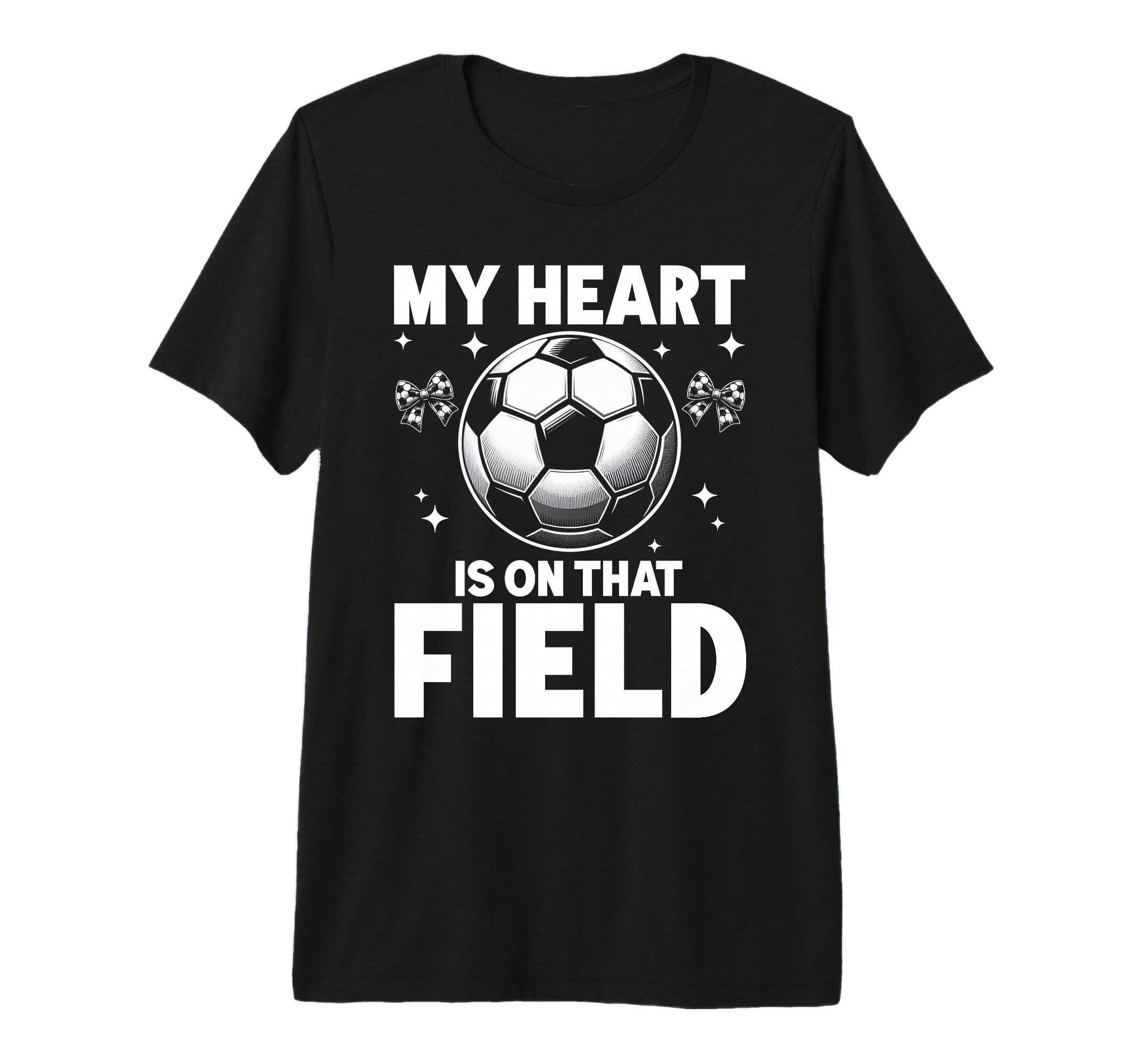 My Heart Is That Field Soccer Season T-Shirt - Streetwear Style for Adults