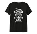 Little Cousin Hockey Goalie Cousin T-Shirt - Minimalist Print Unisex