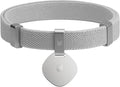 Safety Cat Collar and ID Tag Set - Elastic Quick Release, Non Breakaway Cat Collar Personalized Anodized Aluminum Engraved Pet Name Tag, Lightweight for Kitten and Small Large Cats