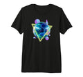 Soccer Ball Futuristic Sport Digital T-Shirt - Trendy Graphic Unisex