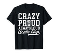 Crazy Proud Hockey Goalie Gigi Hockey T-Shirt - Unique Graphic Men Women