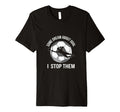 Goalie Soccer Player Stop Goals T-Shirt - Casual Everyday Wear Unisex