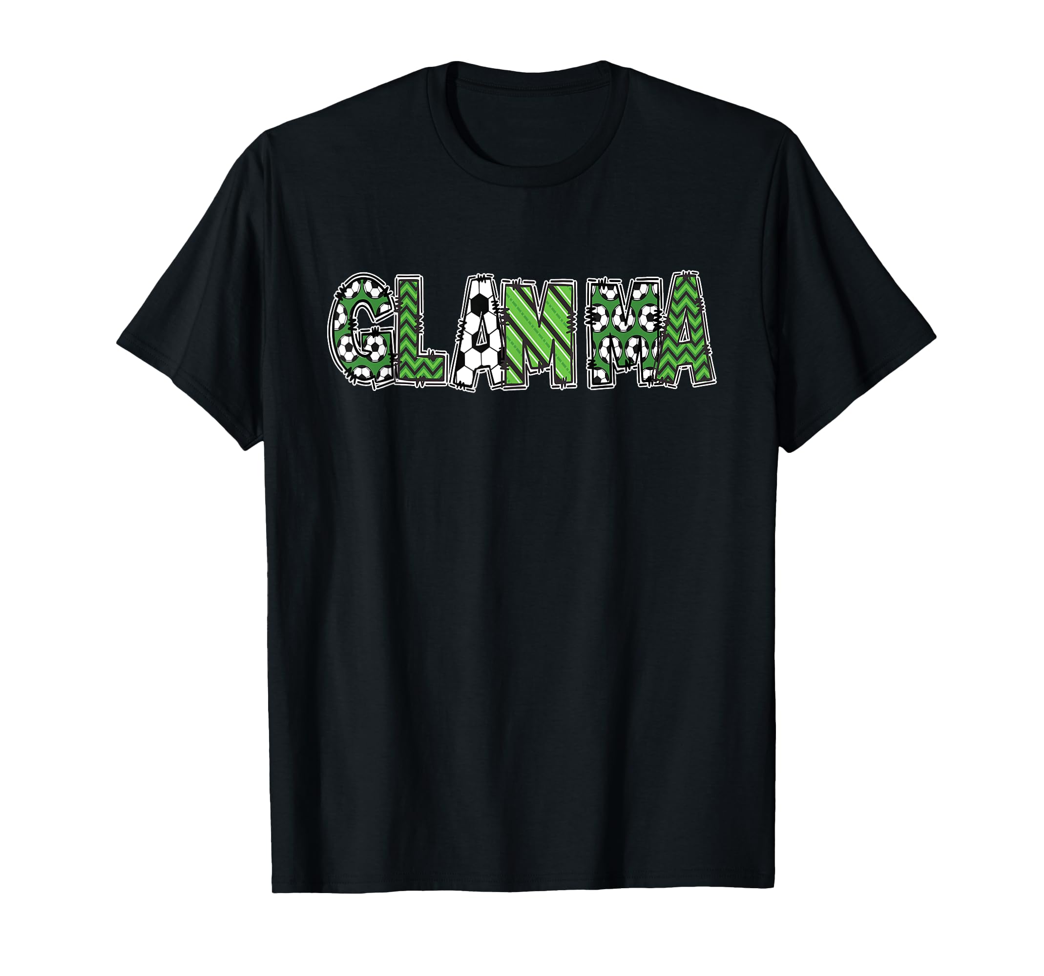 Soccer Glam Ma Birthday Party T-Shirt - Novelty Apparel for Adults