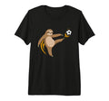 Playful Sloth Football Star Champion T-Shirt - Custom Art Print Men Women