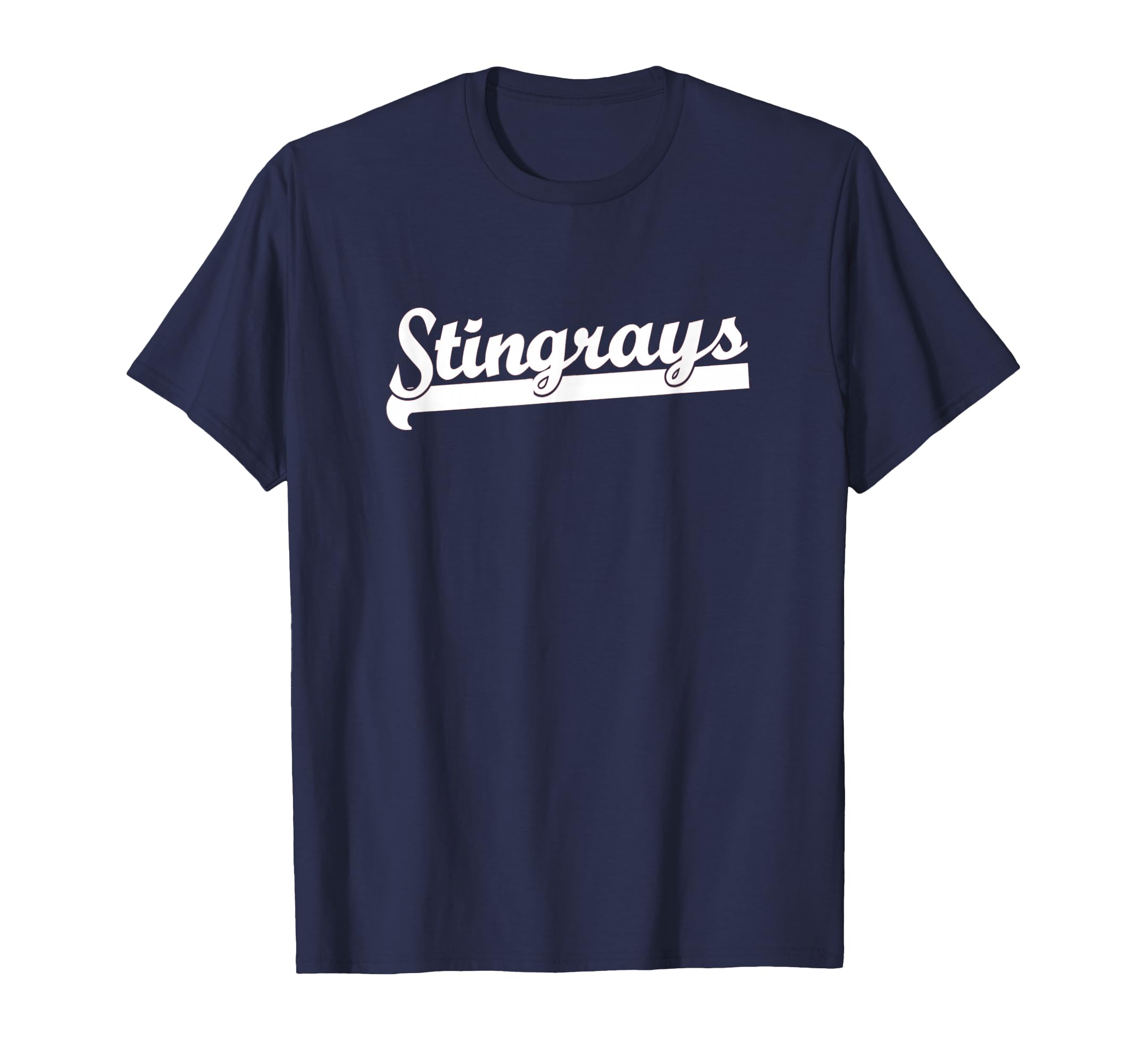 Stingrays Swimming Basketball T-Shirt - Fun Novelty Design for Adults