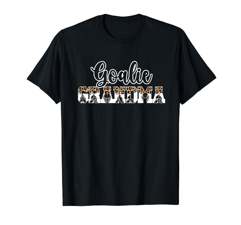 Ice Hockey Goalie Grandma Hockey Keeper T-Shirt - Custom Art Print Unisex
