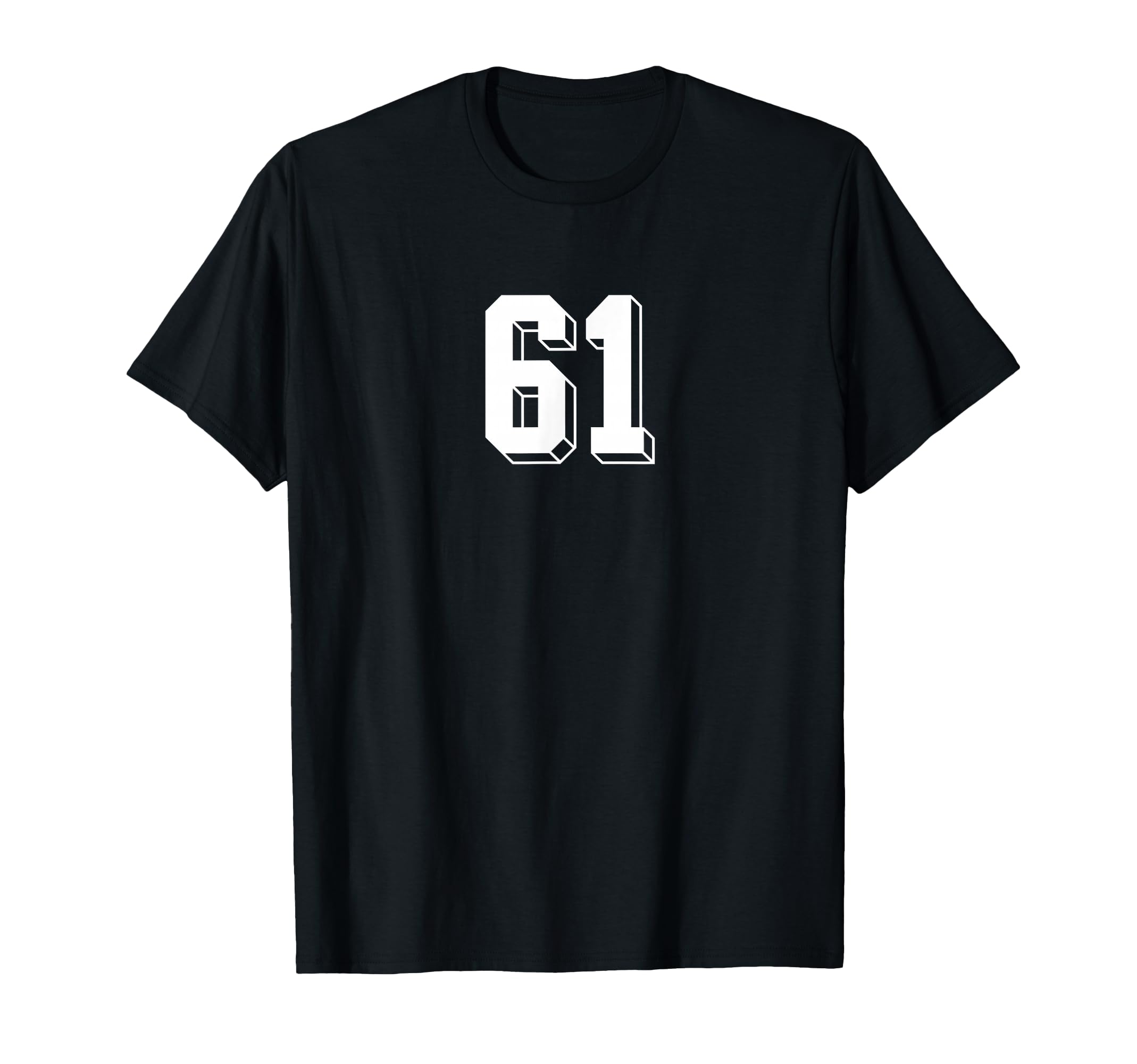 Number 61 80S 90S Soccer Team Jersey T-Shirt - Aesthetic Graphic Unisex
