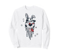 Soccer Bunny Referee Whistle Sweatshirt - Minimalist Print Men Women