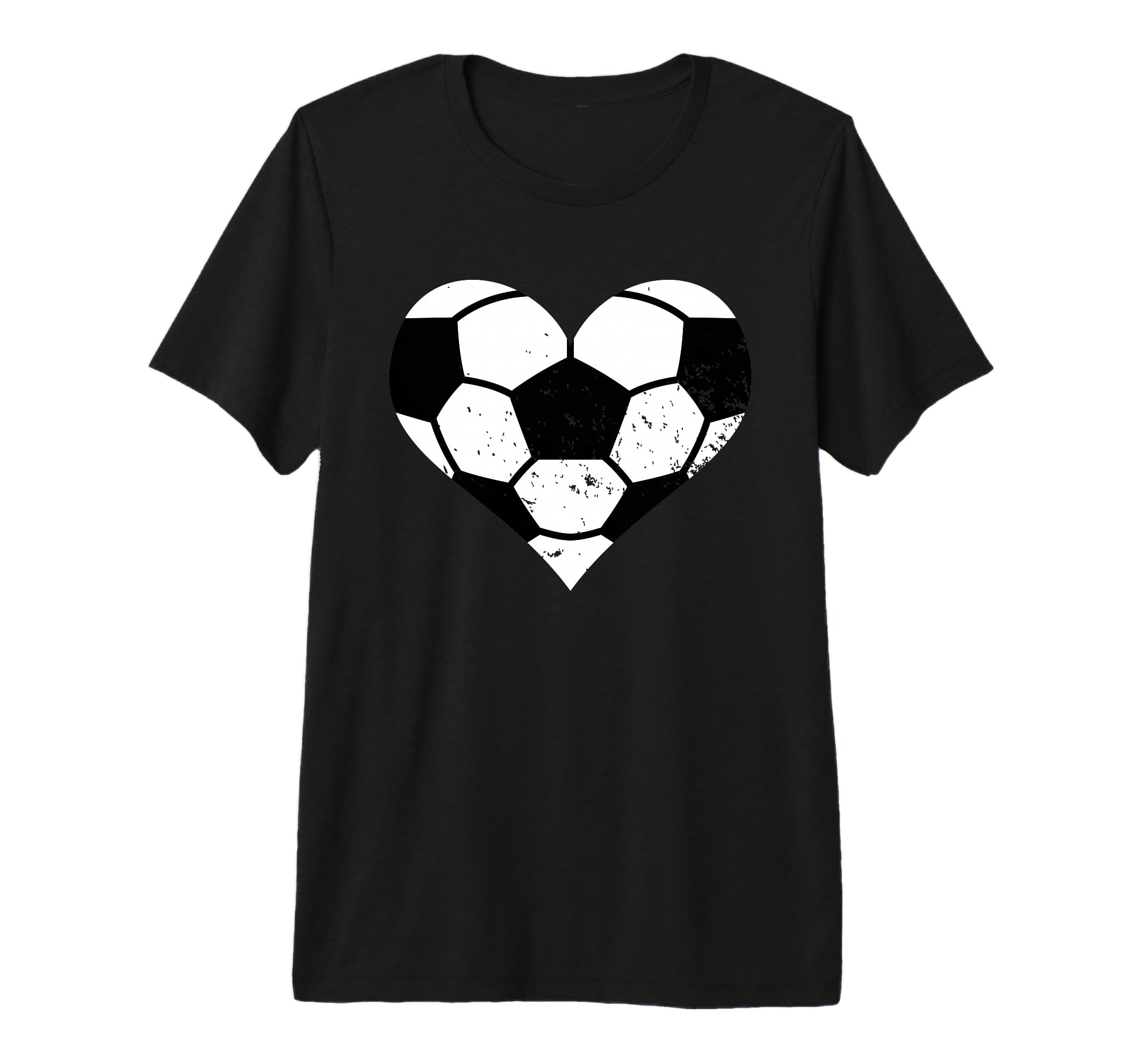Soccer Heart Funny Soccer Player Mom Tri T-Shirt - Streetwear Style Unisex