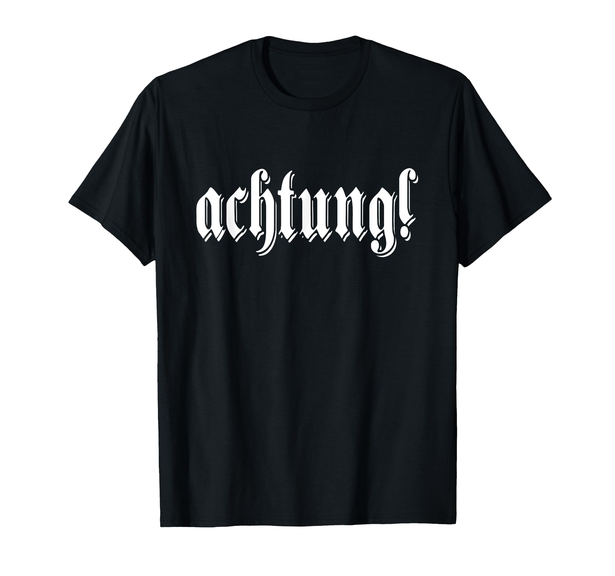 Achtung Deutschland German Word T-Shirt - Streetwear Style for Adults