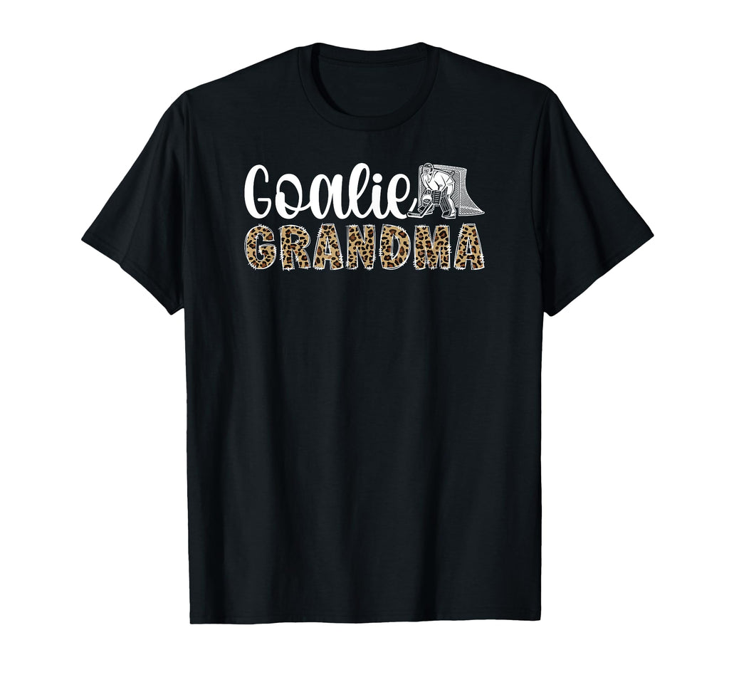 Ice Hockey Goalie Grandma Hockey Keeper T-Shirt - Novelty Apparel Unisex