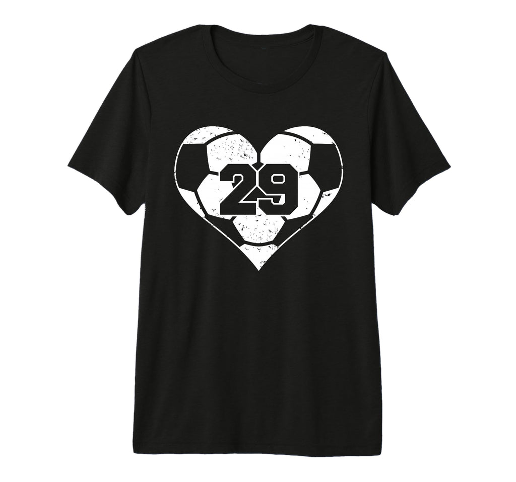 Soccer Number 29 Jersey Funny Soccer T-Shirt - Aesthetic Graphic Men Women