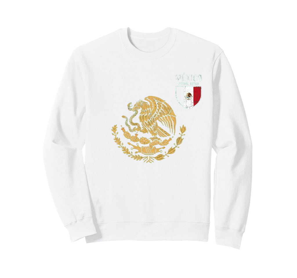 Mexico Flag Mexican Hispanic Pride Sweatshirt - Custom Art Print Men Women