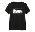 Ice Hockey Goalie Brother Hockey T-Shirt - Fun Novelty Design Men Women