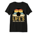 Sunset Soccer Ball Football Sports T-Shirt - Streetwear Style for Adults