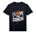 Mens I Love Coach Sports T-Shirt - Fun Novelty Design for Adults